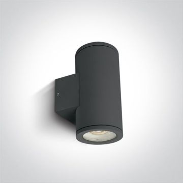 One Light Outdoor Wall Lights 67400B/AN Aplique de perete 2x10W/GU10 IP54