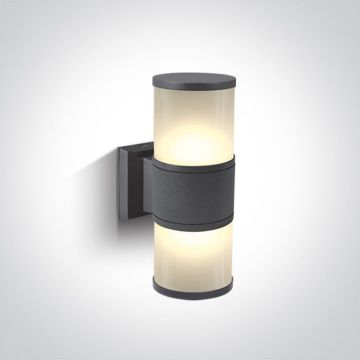 One Light Tube Lights 67098/AN Aplique de perete 2x20W/E27 IP54
