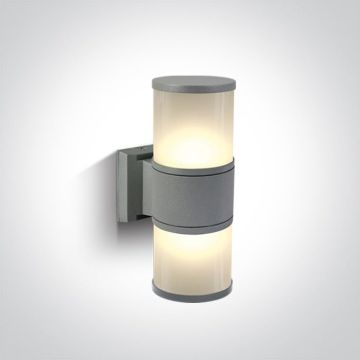 One Light Tube Lights 67098/G Aplique de perete 2x20W/E27 IP54