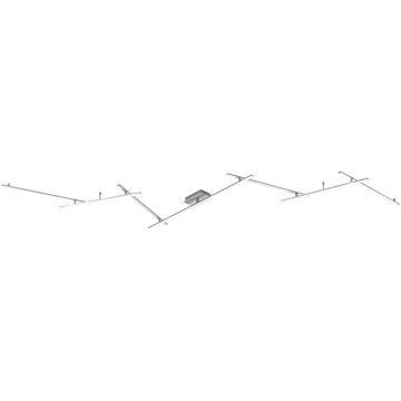 Trio INDIRA 674610707 Lampă de tavan 2x28w/led 3000k 2150lm+850lm ip20