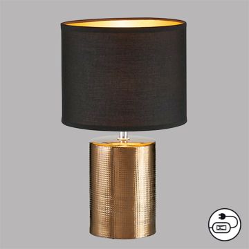 Fischer&Honsel Bronz 50657 Lampă de masă 1x25W/E14 IP20