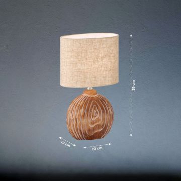 Fischer&Honsel Tobse 50606 Lampă de masă 1x25W/E14 IP20