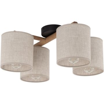 TK Lighting DEVA 6866 Lampă de tavan 4x15W/E27 IP20