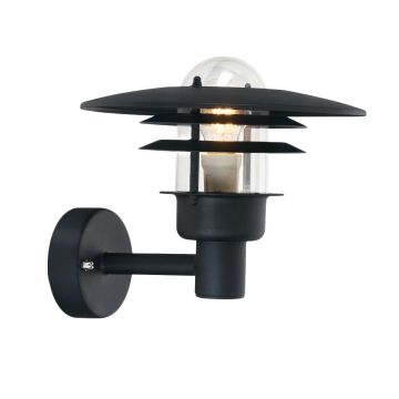 Norlys LARVIK 690B Aplique de perete 1x9W/E27 IP55