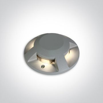 One Light Ground Surface Mounted 69058C/G/W Lampă cu senzor de mișcare 4x3W/LED 3000K 600lm IP67