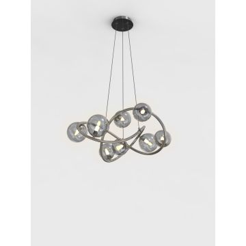 Aviano Lighting NANCY 7014-805 Lampă cu pendul 8x3,5w/g9 3000k 3120lm