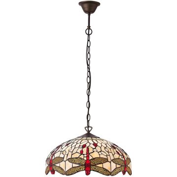 Endon DRAGONFLY BEIGE 70824 Lampă cu pendul 3x60W/E27 IP20