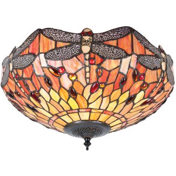Endon DRAGONFLY FLAME 70721 Lustră de tavan 2x60W/E27 IP20