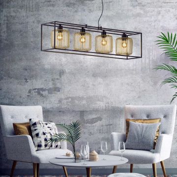 Fischer&Honsel Caydo 60878 Lampă cu pendul 4x40W/E27 IP20
