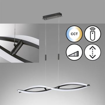 Fischer&Honsel Torcido 60978 Lampă cu pendul 1x27W/LED 2700K 3200 lm IP20