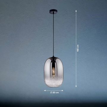 Fischer&Honsel Trace 60713 Lampă cu pendul 1x60W/E27 IP20