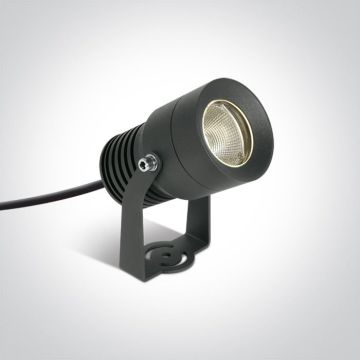One Light Garden Spots 7046/AN/W Proiector de grădină 1x10W/LED 3000K 850lm IP65