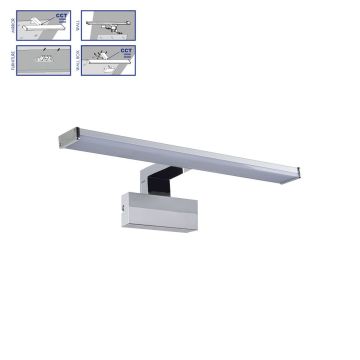 Prezent TREMOLO PLUS 70226 Aplique de perete 1x8W/LED 600lm IP44
