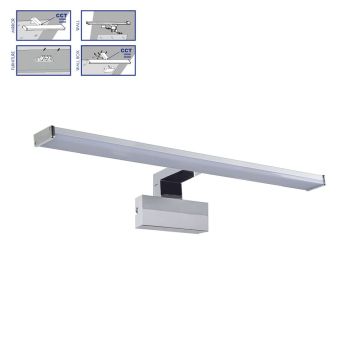 Prezent TREMOLO PLUS 70227 Aplique de perete 1x10W/LED 800lm IP44