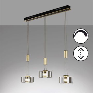 Fischer&Honsel Lavin 61016 Lampă cu pendul 3x9W/LED 2700K 2900 lm IP20