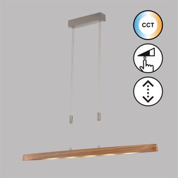 Fischer&Honsel SHINE-WOOD 61076 Lampă cu pendul 5x5.5W/LED 2700K 2900 lm IP20