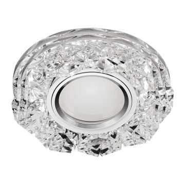Prezent ELEGANT DOUBLE LIGHT 71094 Lumină îngropată deasupra plafonului 1x50W/GU10|1x3W/LED 380lm IP20