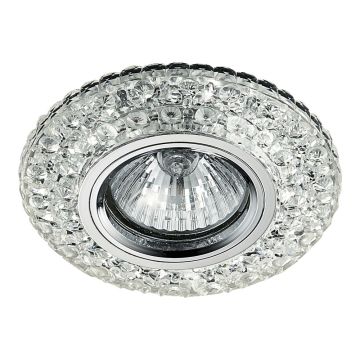 Prezent ELEGANT DOUBLE LIGHT 71095 Lumină îngropată deasupra plafonului 1x50W/GU10|1x3W/LED 380lm IP20