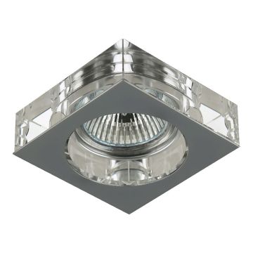 Prezent ELEGANT GLASS FIX 71008 Downlight decorativ 1x50W/GU10 IP20