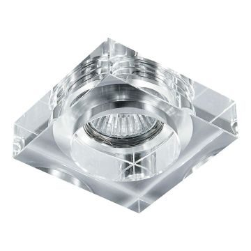 Prezent ELEGANT GLASS FIX 71011 Downlight decorativ 1x50W/GU10 IP20