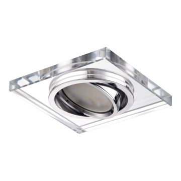 Prezent ELEGANT GLASS MOVABLE 71053 Lumină îngropată deasupra plafonului 1x50W/GU10 IP20
