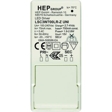 Astro Lighting LED DRIVER 6008093 Sursă de alimentare IP20
