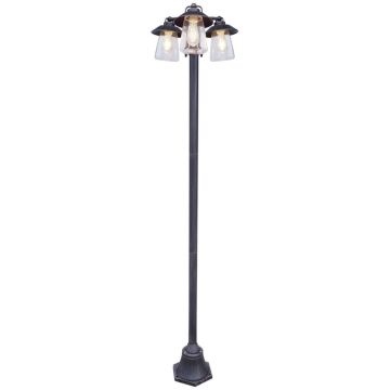 Lutec CATE 7264230213 Felinar 3x60w/e27 ip44