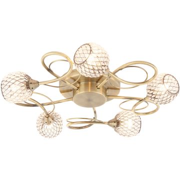 Endon AHERNE 73757 Lampă de tavan 5x33W/G9 IP20