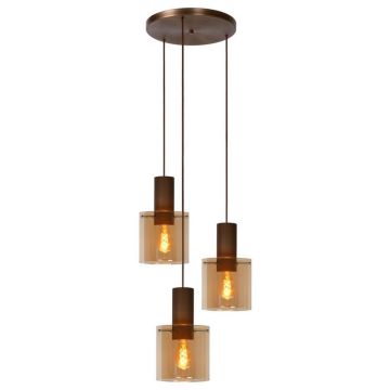 Lucide TOLEDO 74405/13/62 Lampă cu pendul 3x40w/e27 ip20