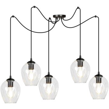 Emibig LEVEL 756/5 Lampă cu pendul 5x60W/E27 IP20