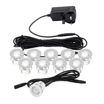 Endon KIOS 2 75530 Lampă cu senzor de mișcare 10x0,45W/LED 6500K 80LM IP44
