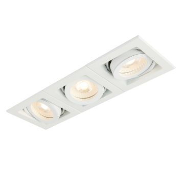 Endon XENO 78532 Lumină îngropată deasupra plafonului 3x50W/GU10 IP20