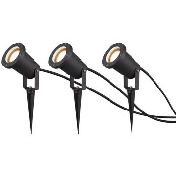 Trio UBANGI 800260342 Proiector de grădină 3x28w/gu10 ip65