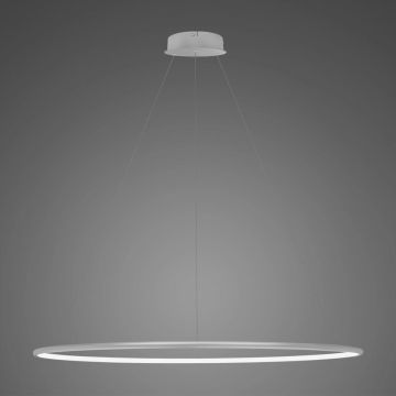 Altavola Design Ledowe okręgi LA073/P_120_in_3k_silver Lampă cu pendul 1x45W/LED 3000K 2700lm IP44