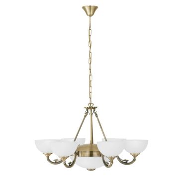Eglo SAVOY 82749 Candelabru 6xE14/40W + 2xE27/60W