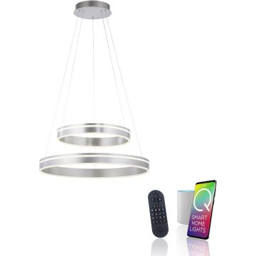 Paul Neuhaus Q-VITO 8420-55 Lampă cu pendul 2x65W/LED 2700-5000k 7300lm ip20