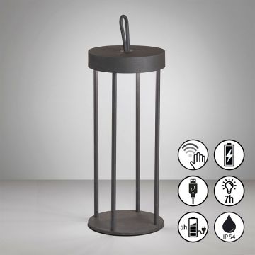 Fischer&Honsel Kante 850333 Lampă de masă 1x3W/LED 3000K 290lm IP54