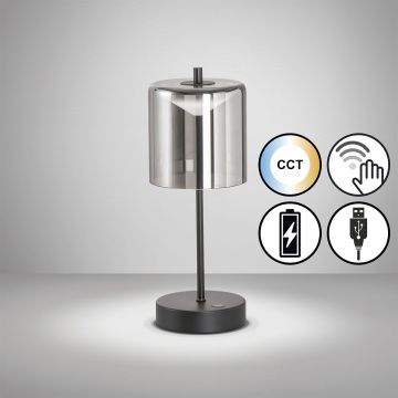 Fischer&Honsel Riva 850290 Lampă de masă 1x2W/LED 3000K/4750K/6500K 240lm IP20