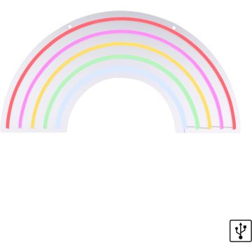 Paul Neuhaus NEON-RAINBOW 85024-70 Aplique de perete 1x10,5W/LED multikolor 9lm ip20