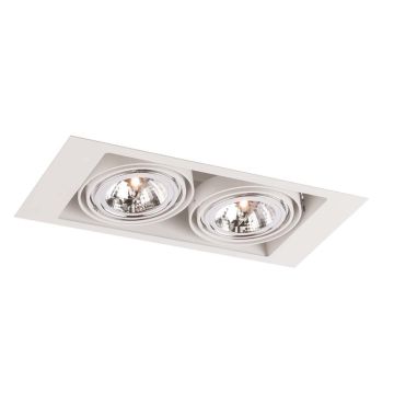 Antigo Muko 7352 Lumină îngropată deasupra plafonului 2x15W/Gu10 IP20
