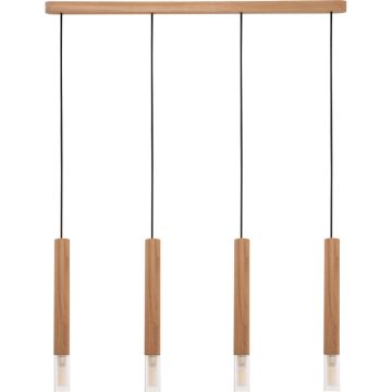 Zuma Line MADERA 8620403 Lampă cu pendul 4x28W/G9 IP20