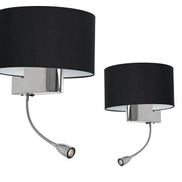 Milagro CASINO ML6378 Aplique de perete 1xE27+ 1W LED 4000K 90LM IP20