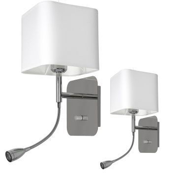 Milagro NAPOLI ML63600 Aplique de perete 1xE27+ 1W LED 4000K 90LM IP20
