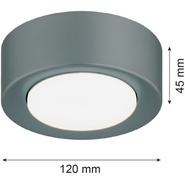 Argon ELORA 8917 Lampă de tavan 1x12W/GX53 ip20