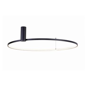 Zuma Line HORIK 89429-90BK Lampă de tavan 1x40W/LED 3000K|4000K|6000K 4400lm IP20