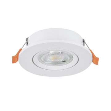 Eglo BARRANCO 902261 downlight wpuszczany 1x4.5W/LED 450lm 2700K, 4000K, 6500K IP20