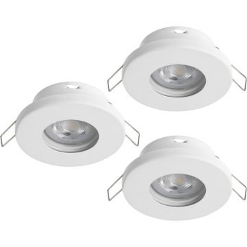 Eglo FAVAZZINA 901759 Lumină îngropată deasupra plafonului 3x4w/gu10 2700k ip20_ip44