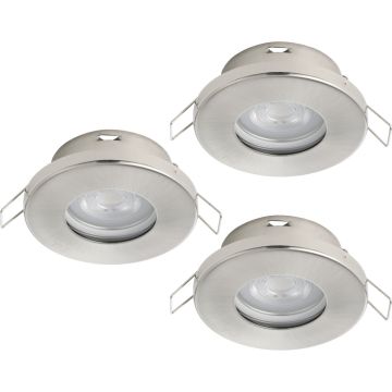 Eglo FAVAZZINA 901761 Lumină îngropată deasupra plafonului 3x4w/gu10 2700k ip20_ip44