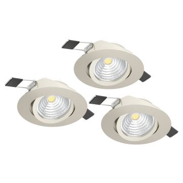 Eglo SALICETO 900746 Lumină îngropată deasupra plafonului 3x6W/LED 2700K 1350lm IP20