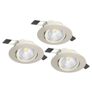 Eglo SALICETO 902282 downlight wpuszczany 3x6W/LED 3X580lm 4000K IP20